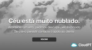 Para variar ... um erro
